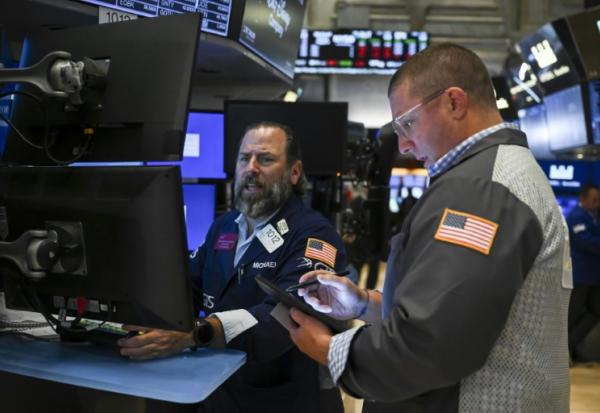 Des opérateurs à la Bourse de New York le 4 août 2025