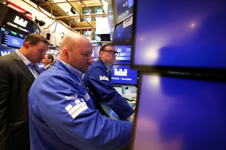 Des opérateurs à la Bourse de New York, le 5 octobre 2026
