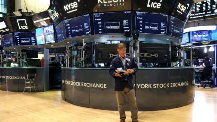Un opérateur à la Bourse de New York, le 14 mai 2026