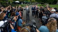 Le secrétaire au Trésor Scott Bessent s'adresse à la presse à la Maison Blanche, le 20 août 2026 à Washington