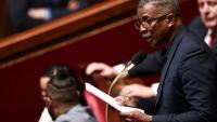 Le député de Guyane Jean-Victor Castor à l'Assemblée nationale, le 26 mars 2025 à Paris