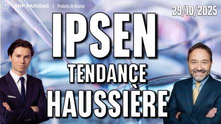 IPSEN : La tendance haussière redémarre - 100 % Marchés - 29/10/2025