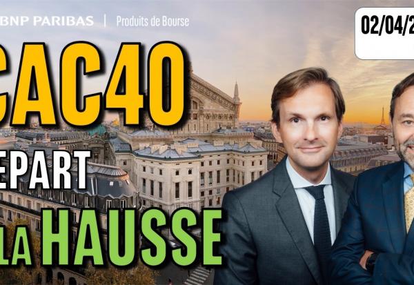 Le CAC repart à la hausse - 100 % Marchés - 02/04/2026 - S