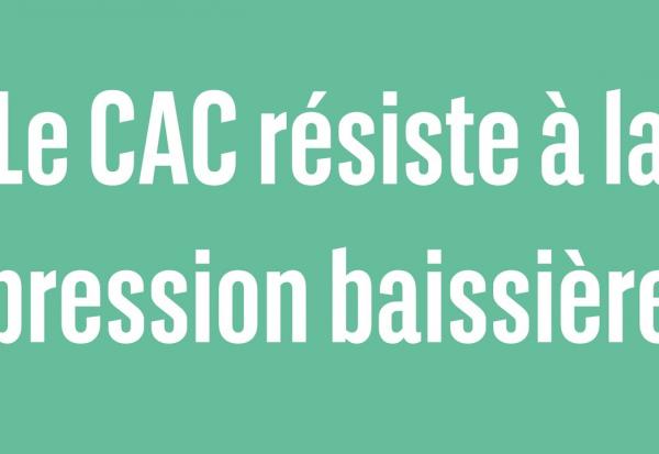 Le CAC résiste à la pression baissière - 100% marchés - soir - 31/05/2024