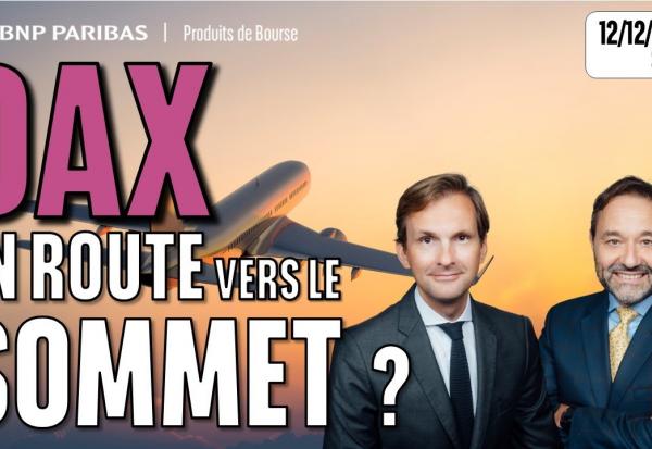 Le DAX en route vers le sommet - 100 % Marchés - 12/12/2025 - M