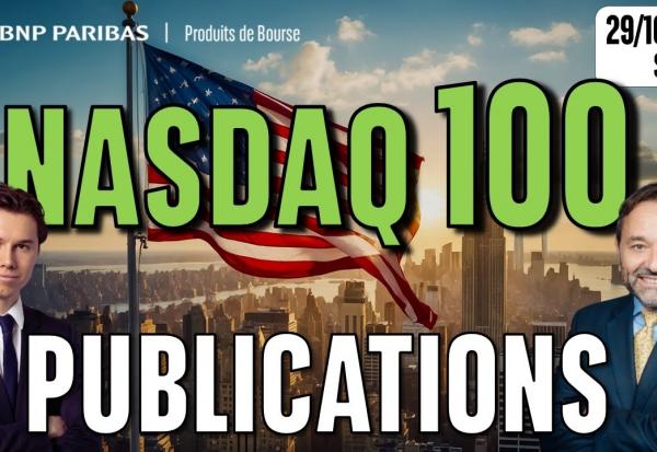NASDAQ-100 : Respiration avant les PUBLICATIONS - 100 % Marchés - 29/10/2025 - S