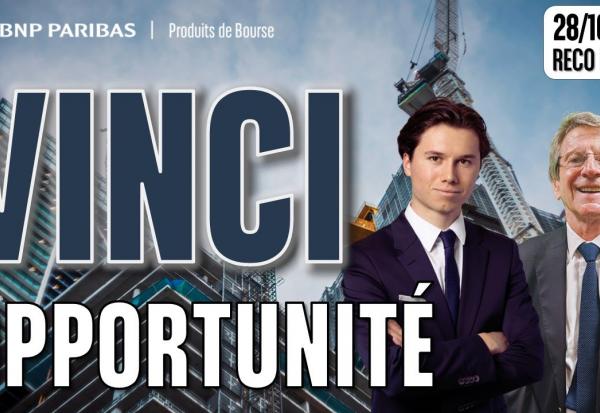 VINCI : Opportunité à SAISIR en ICHIMOKU  - 100 % Marchés - 28/10/2025