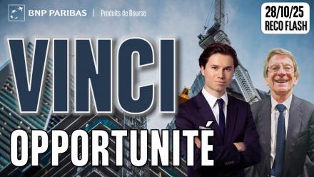 VINCI : Opportunité à SAISIR en ICHIMOKU  - 100 % Marchés - 28/10/2025