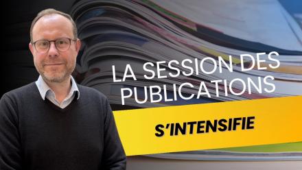 La saison des publications s’intensifie !
