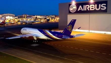 Airbus : 61 appareils livrés en août