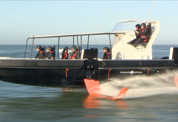 Beneteau : coup de mer