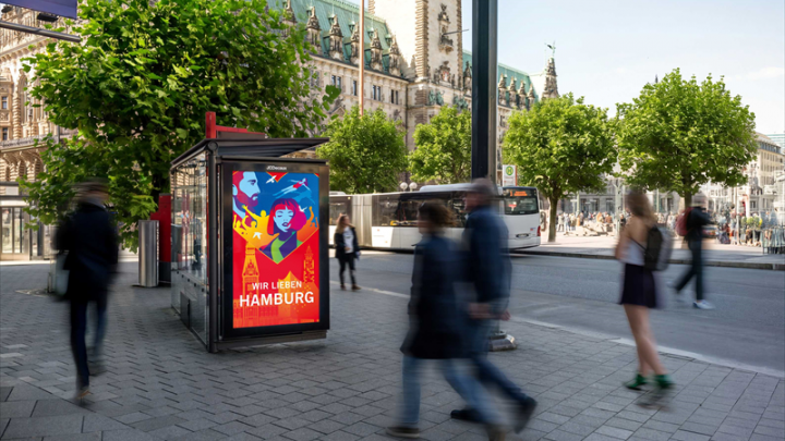 JCDecaux : renouvellement du contrat publicitaire à Hambourg