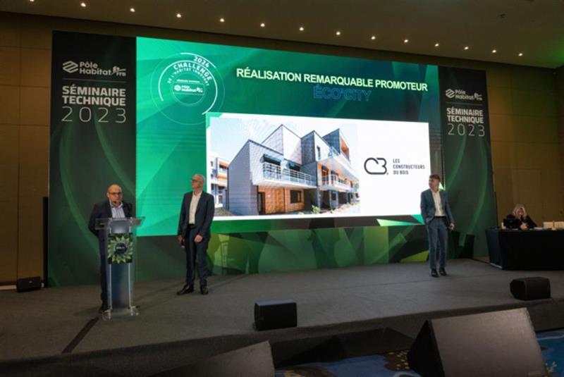 Les Constructeurs du Bois : bonne avancée commerciale du programme Eco'City de Houdemont