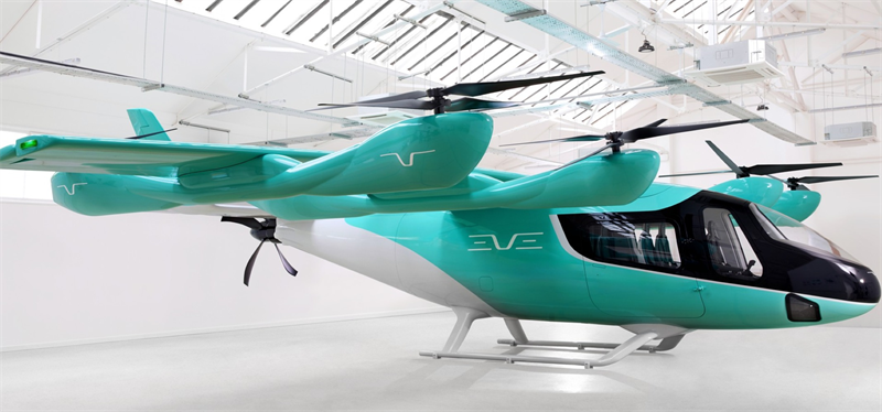 Safran équipe l'eVTOL d'Eve Air Mobility