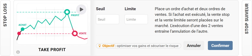 Configuration d'un Ordre Expert