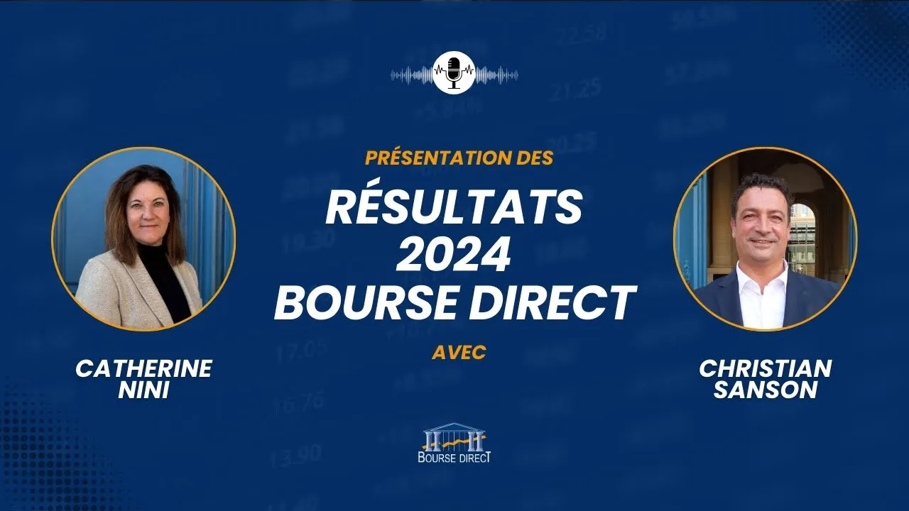 Présentation des résultats 2024 de Bourse Direct